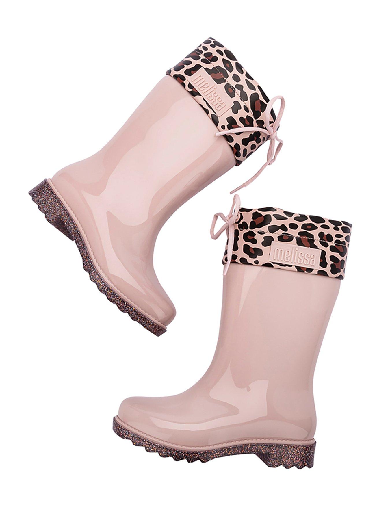 Shoes & boots Mini Print Glitter Rain Boots - Pink