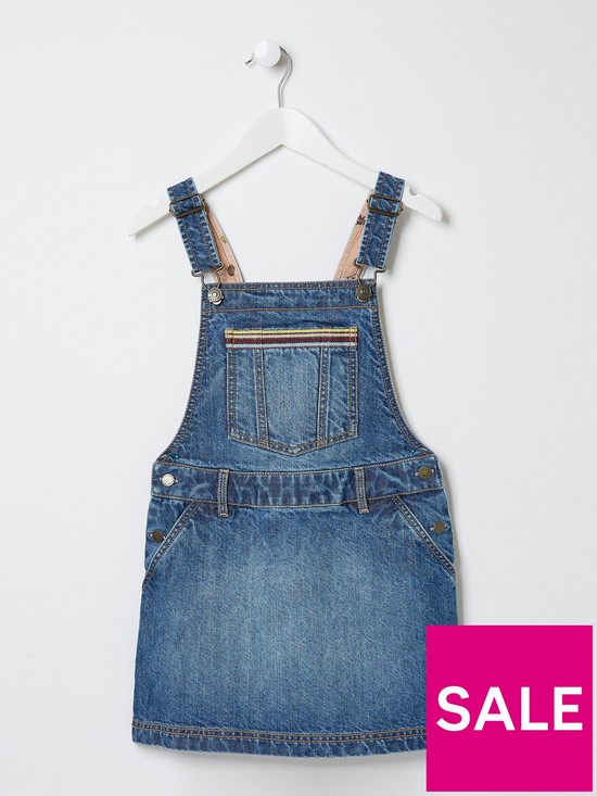 front image of fatface-girlsnbsppinafore-denim