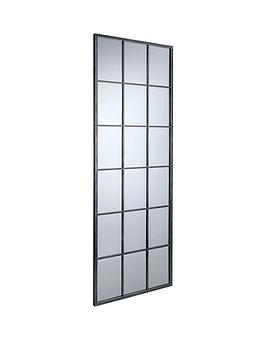 Product photograph of Julian Bowen Somma Large Window Mirror from very.co.uk