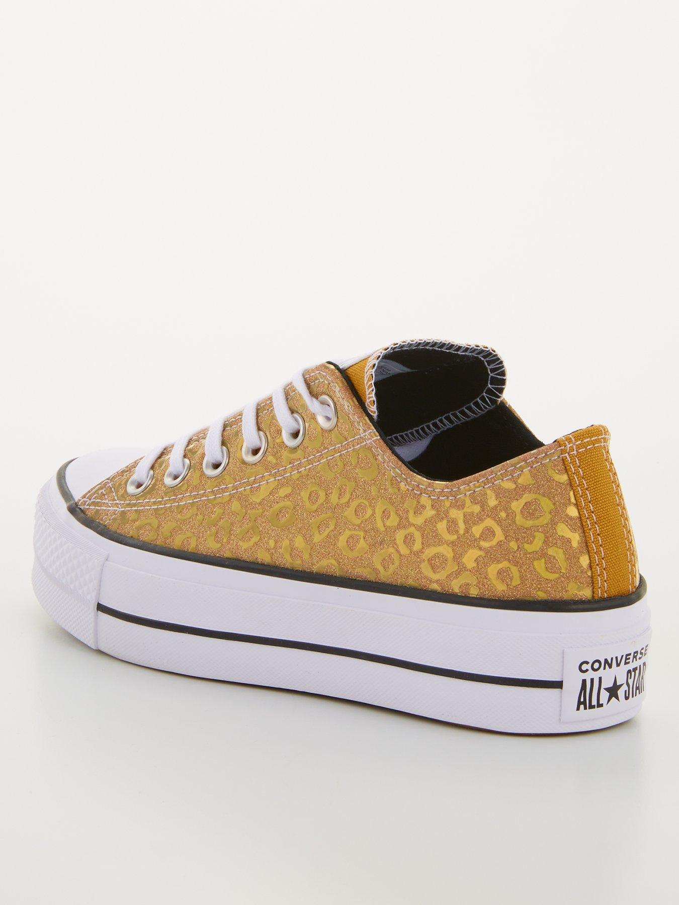 converse lift gold