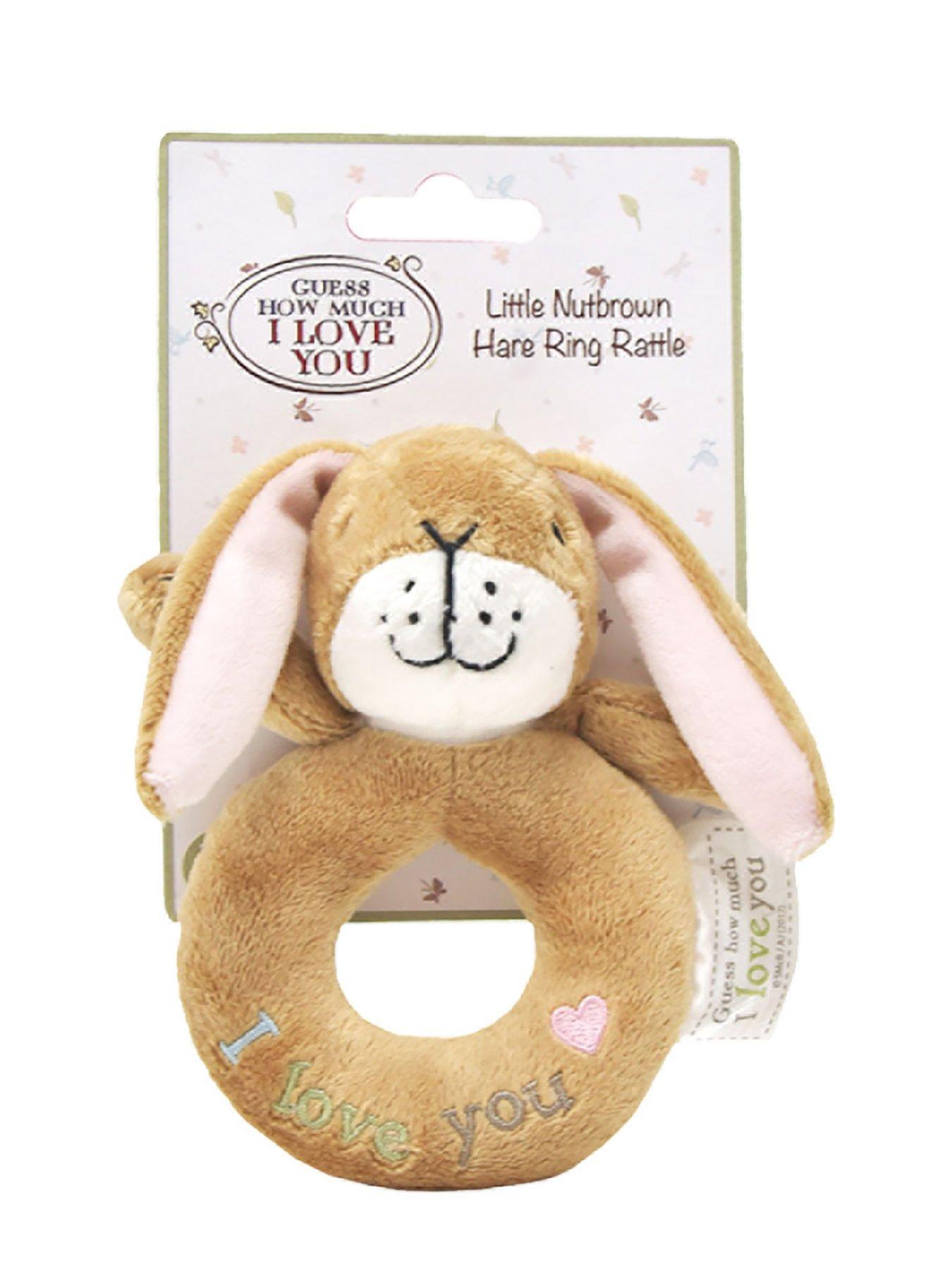 Guess How Much I Love You Comforter and Ring Rattle Very.co.uk
