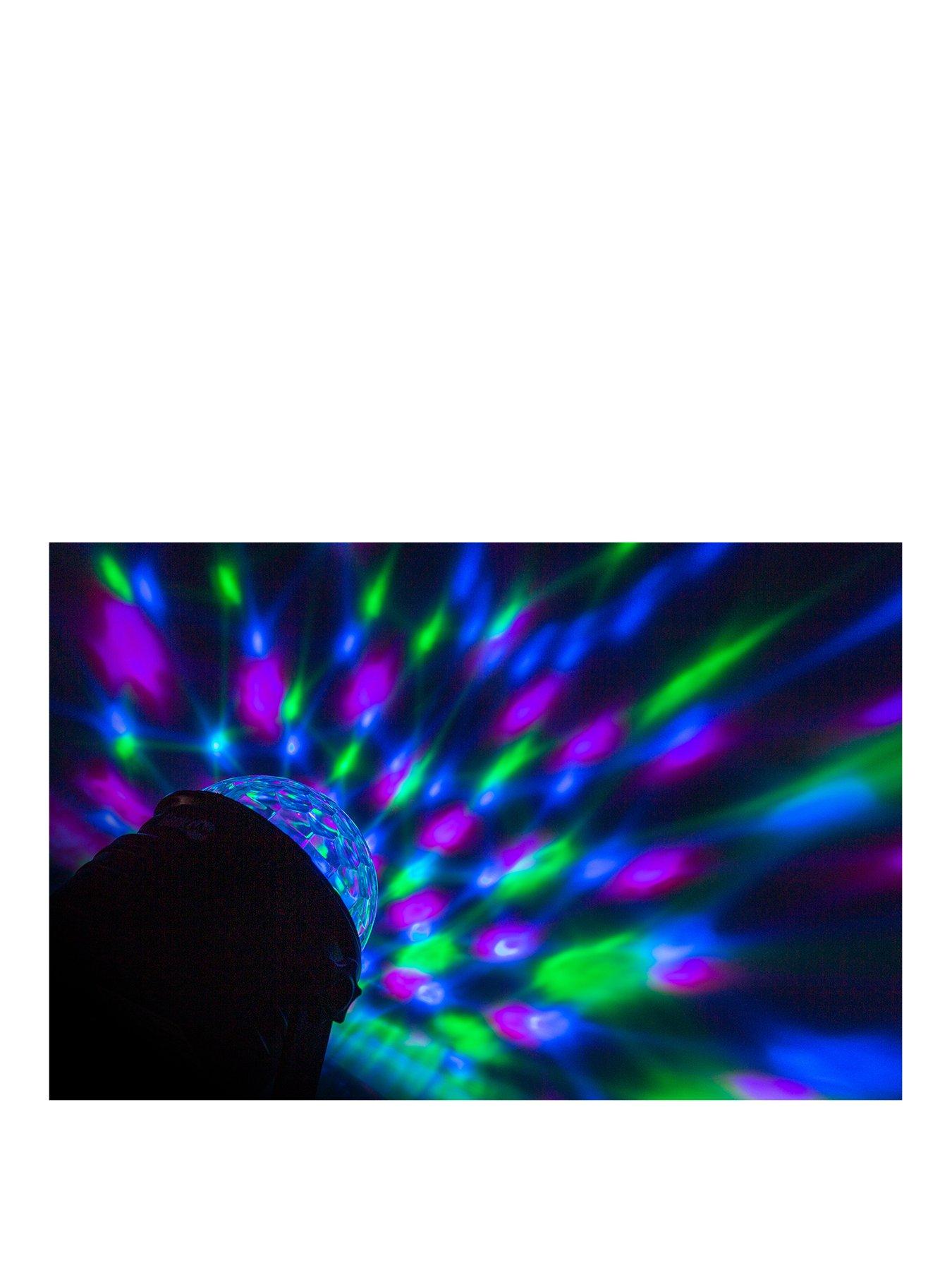 Image 3 of 7 of RockJam Rechargeable Wireless Party Lights 6Watt LED Sound Activated Disco Ball with Remote Control