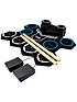  image of rockjam-rechargeable-bluetooth-roll-up-drum-kit-with-inbuilt-speakers-amp-drumsticks