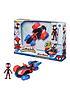 spiderman-marvel-spidey-and-his-amazing-friends-change-n-go-techno-racer-and-10-cm-miles-morales-spider-man-action-figure-ages-3-and-upback