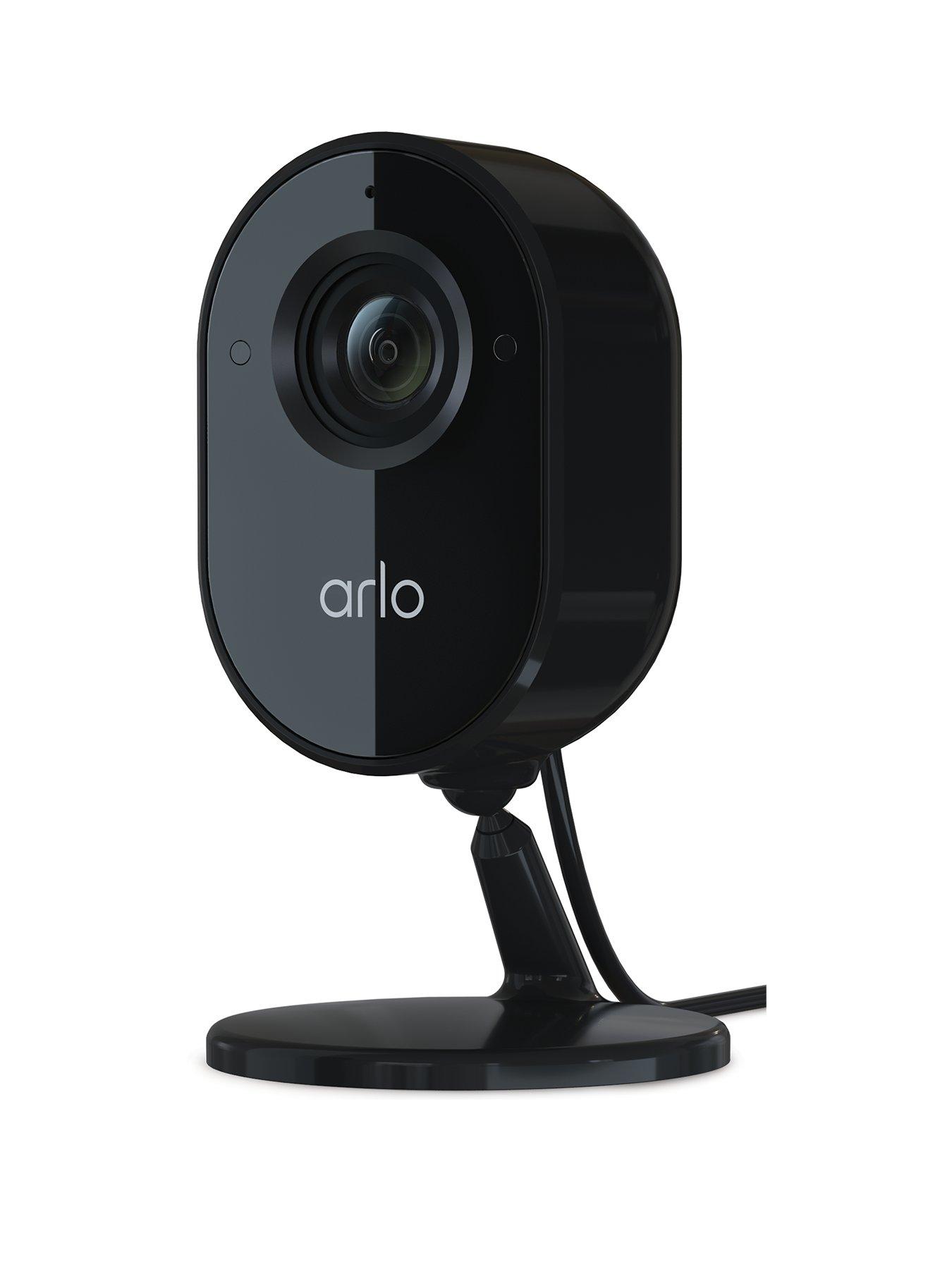 Product photograph of Arlo Essential Indoor Home Security 1080 Camera System Cctv Works With Alexa from very.co.uk