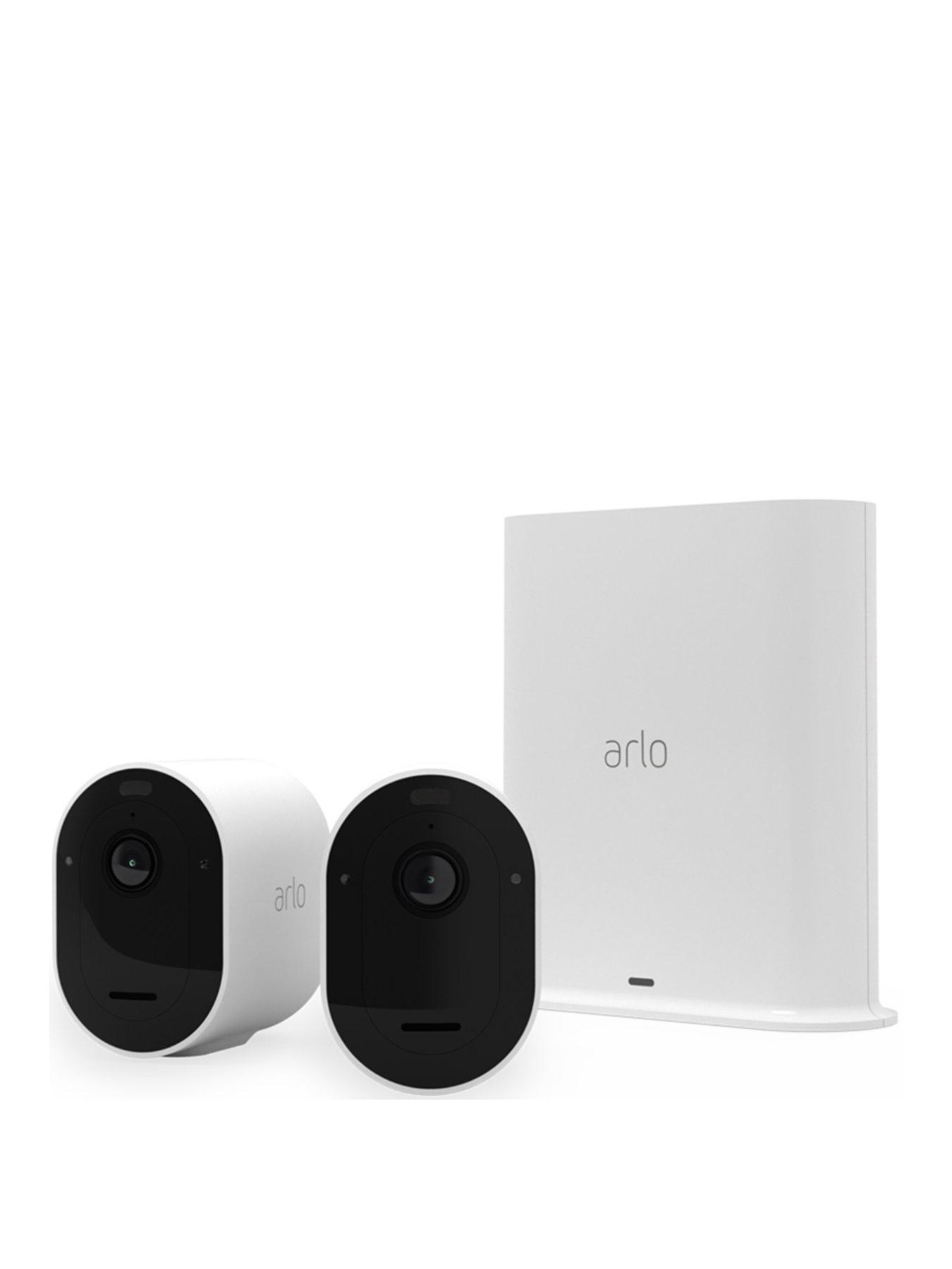 Product photograph of Arlo Ultra2 Wireless Home Security 4k Uhd Camera System Cctv- 2 Camera Kit from very.co.uk