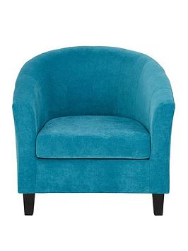 Product photograph of Very Home Regal Fabric Tub Chair from very.co.uk