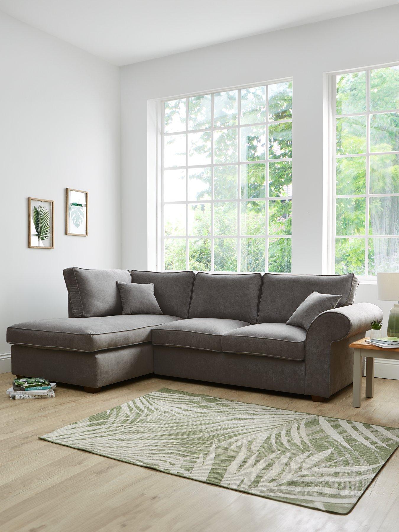 undefined Beatrice Fabric Left Hand Corner Chaise Sofa - FSC® Certified
