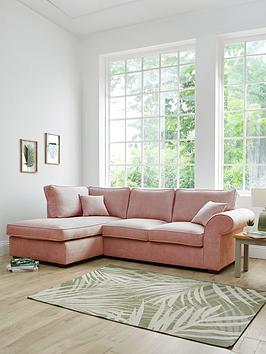 Product photograph of Very Home Beatrice Fabric Left Hand Corner Chaise Sofa - Fsc Reg Certified from very.co.uk