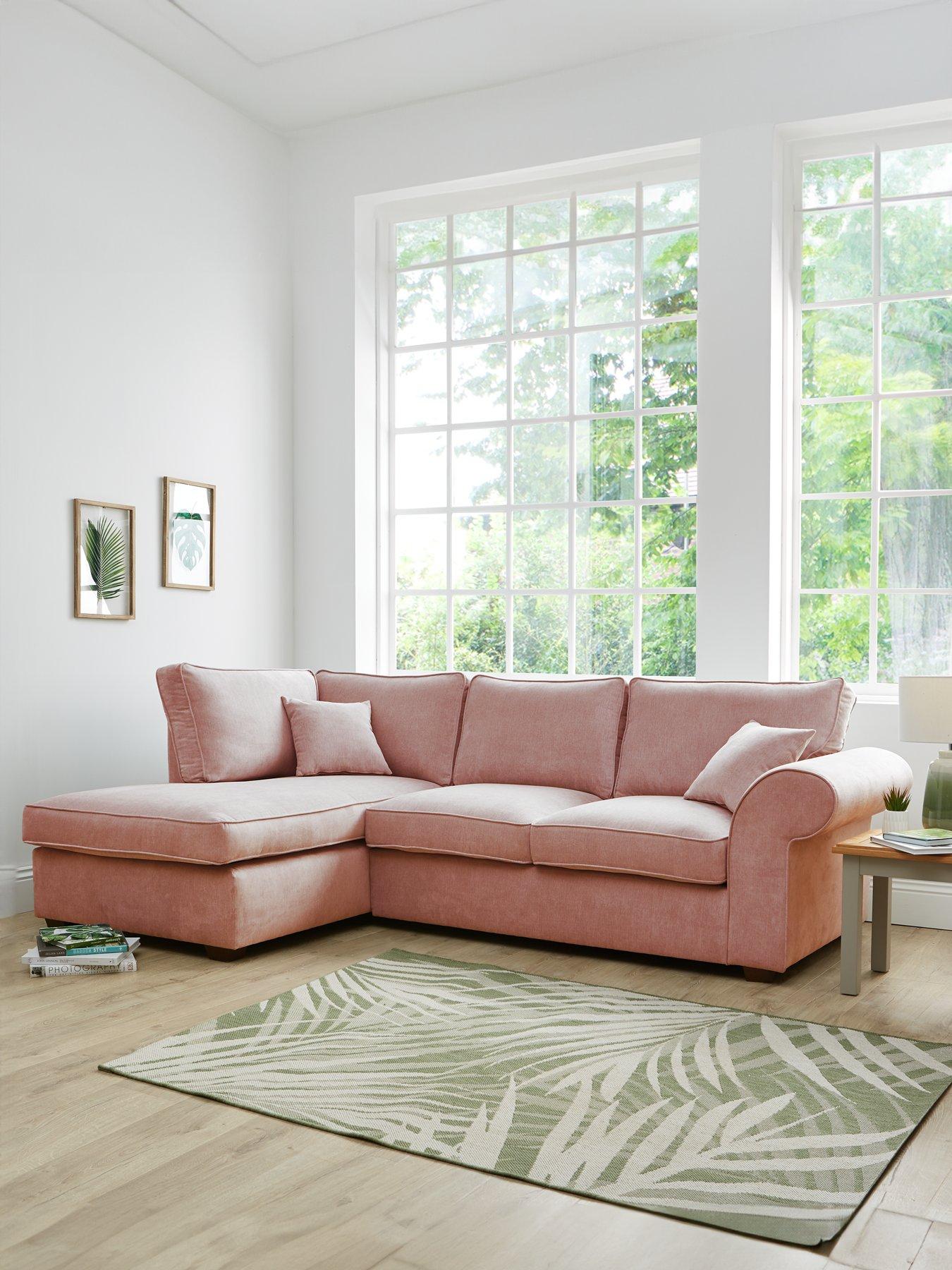 Very on sale pink sofa