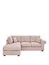  image of beatrice-fabric-left-handnbspcorner-chaise-sofa