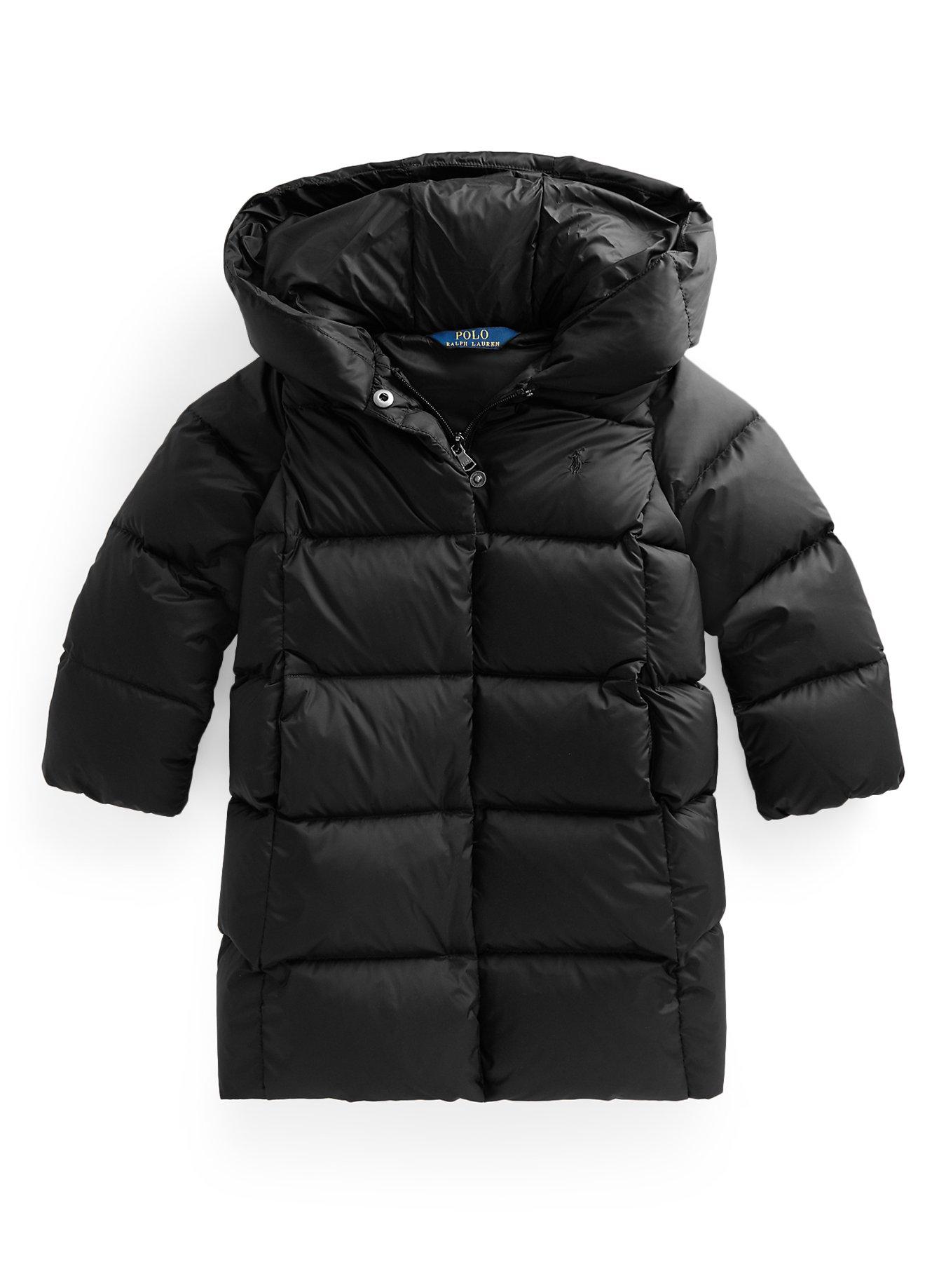 ladies longline down jacket