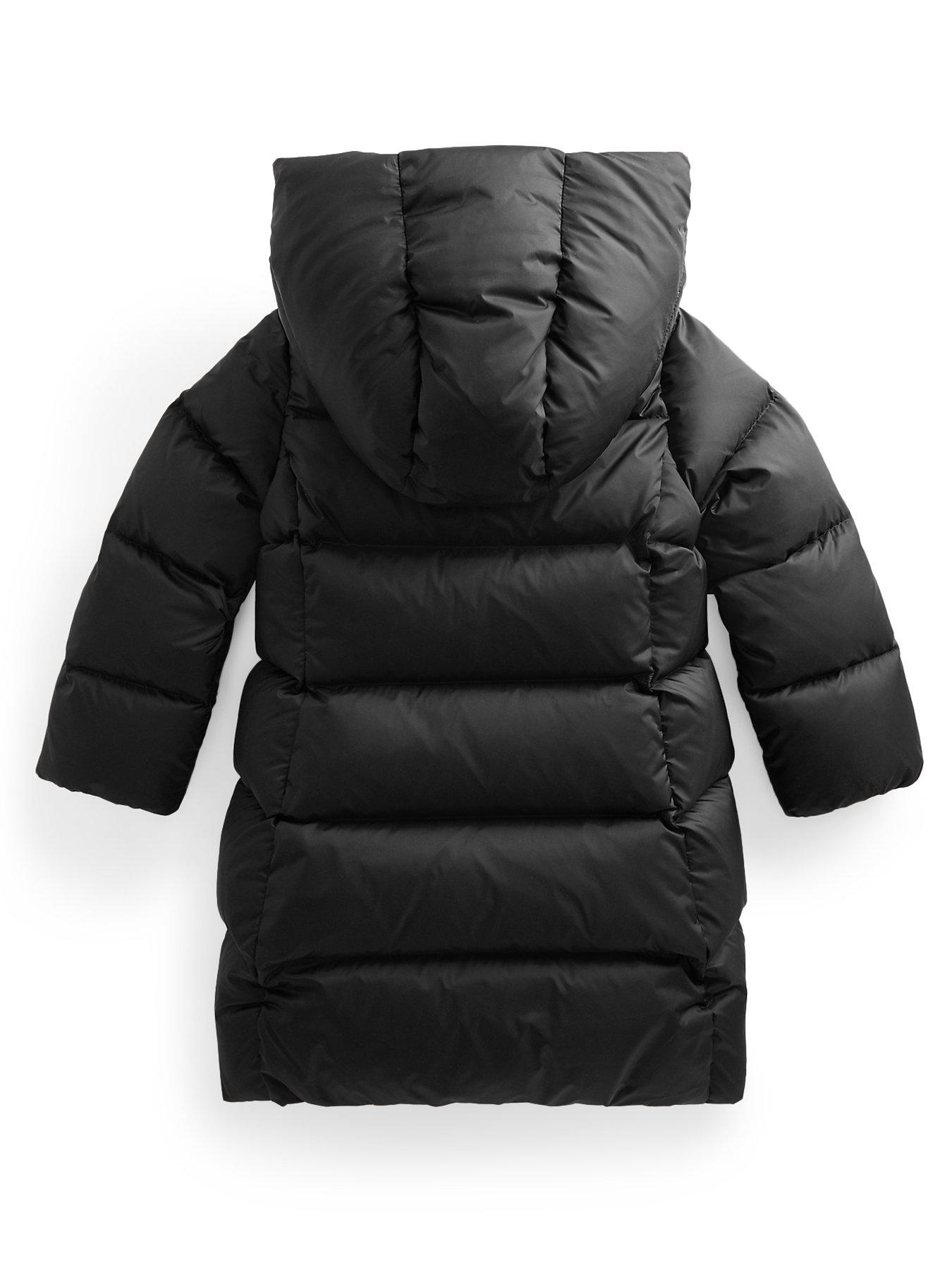 ralph lauren longline puffer jacket