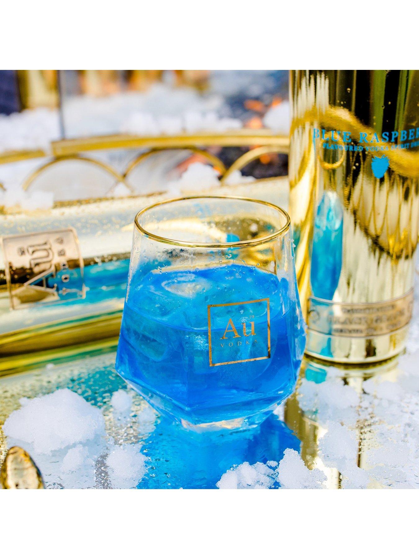 Image 2 of 5 of Au Vodka Blue Raspberry 70cl