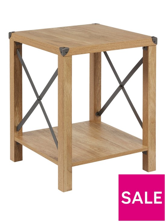 stillFront image of lloyd-pascal-rustic-side-table