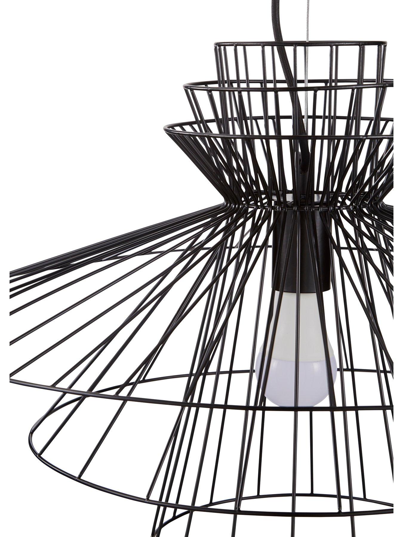 Image 3 of 3 of The Very Collection Orien Large Wire Light&nbsp;Pendant