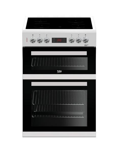 beko-kdc653w-60cm-double-oven-electric-cooker