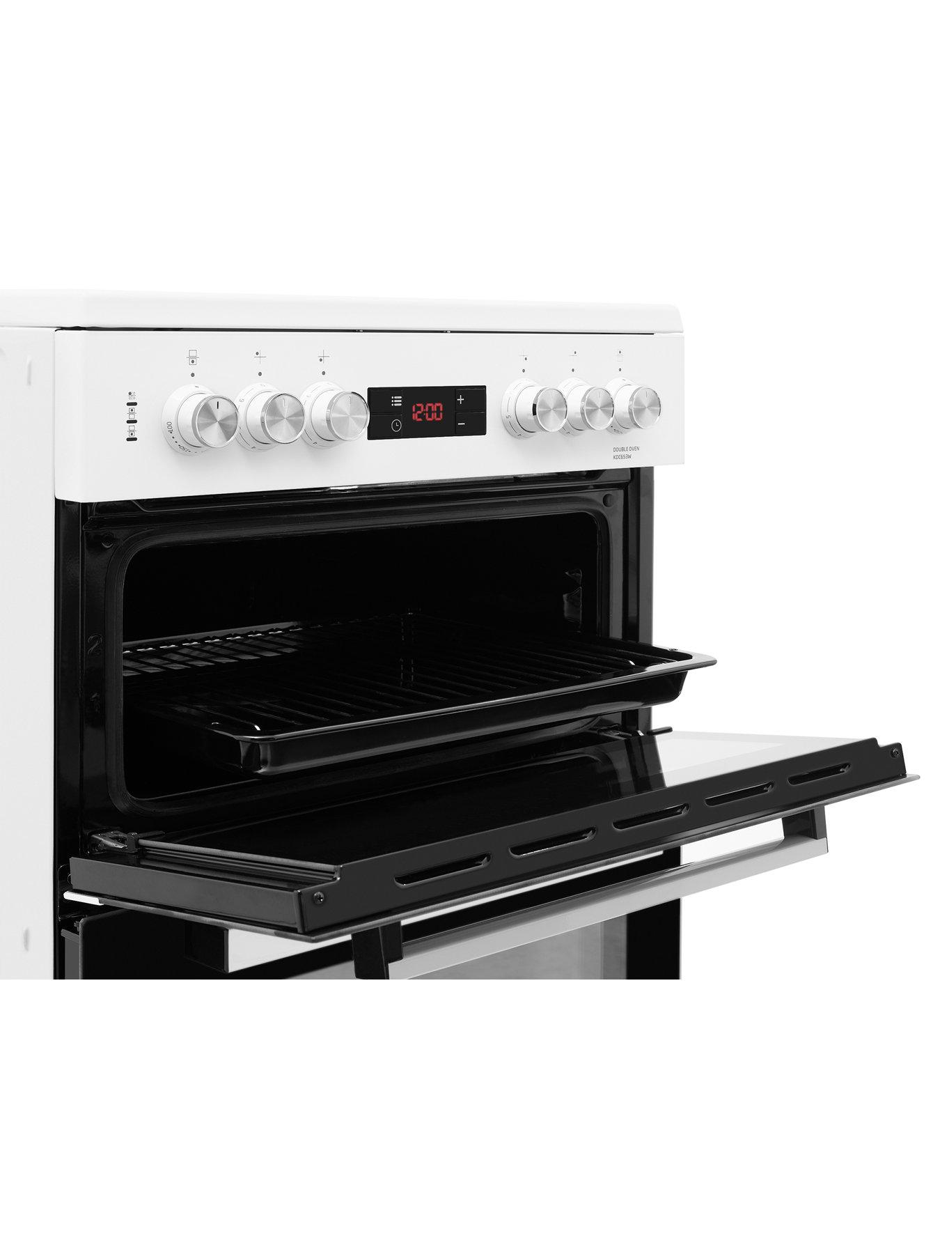 Image 3 of 7 of Beko KDC653W 60cm Double Oven Electric Cooker