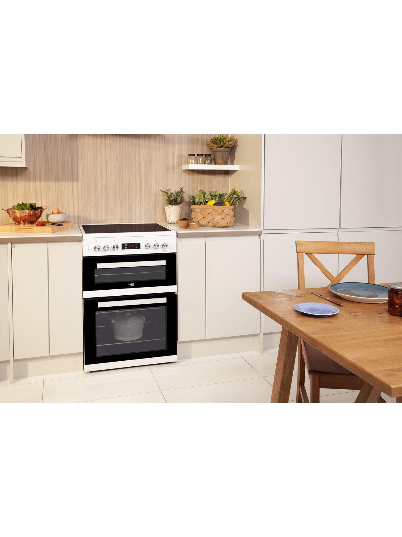 Image 5 of 7 of Beko KDC653W 60cm Double Oven Electric Cooker