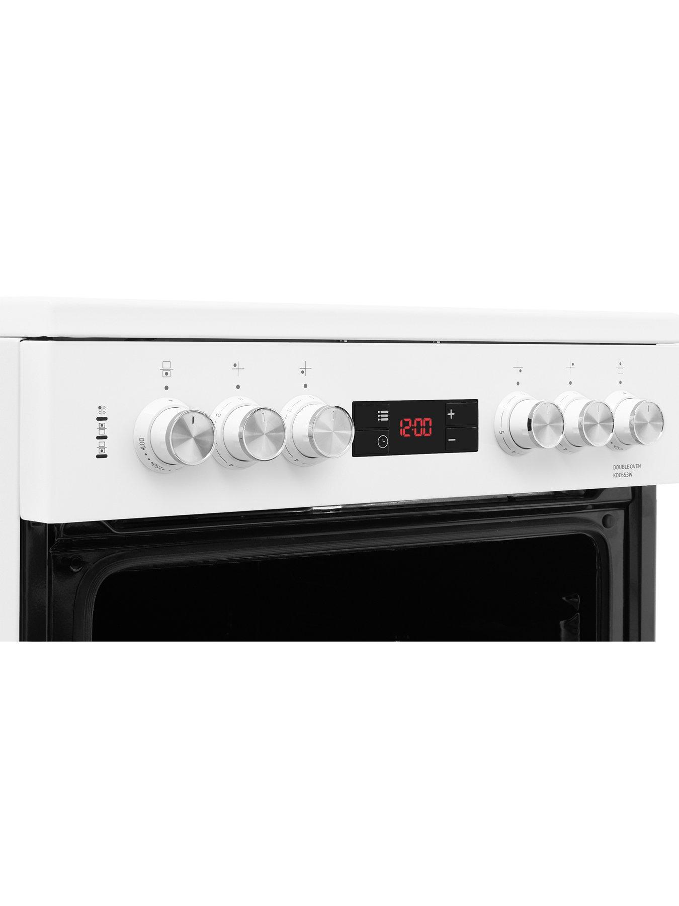 Image 6 of 7 of Beko KDC653W 60cm Double Oven Electric Cooker