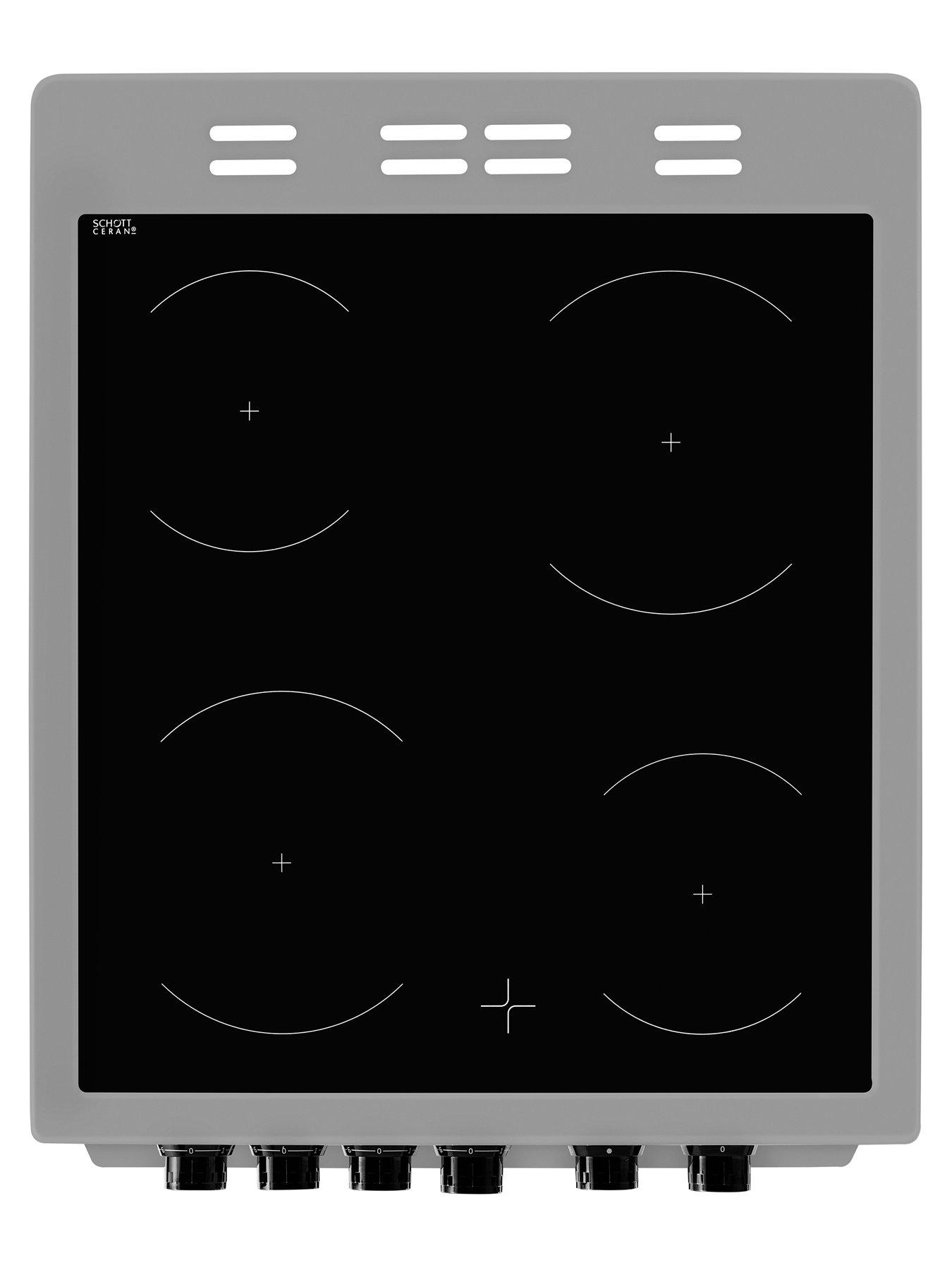 Image 4 of 7 of Beko KDC5422AS Twin Cavity Electric Cooker - Silver