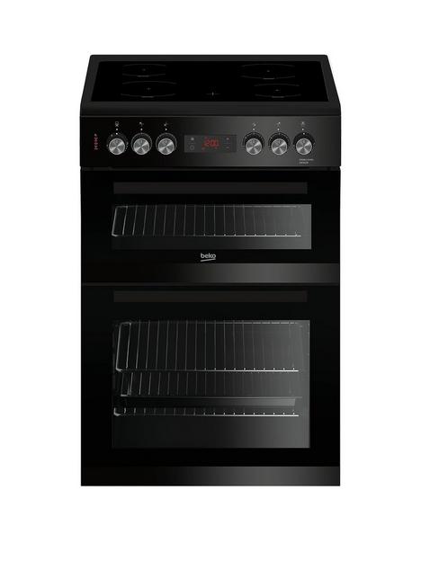 beko-kdc653k-60cm-double-oven-electric-cooker-black