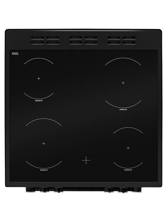 stillFront image of beko-kdc653k-60cm-double-oven-electric-cooker-black