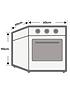  image of beko-kdc653k-60cm-double-oven-electric-cooker-black
