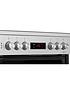  image of beko-kdc653s-60cm-double-oven-electric-cooker-silver