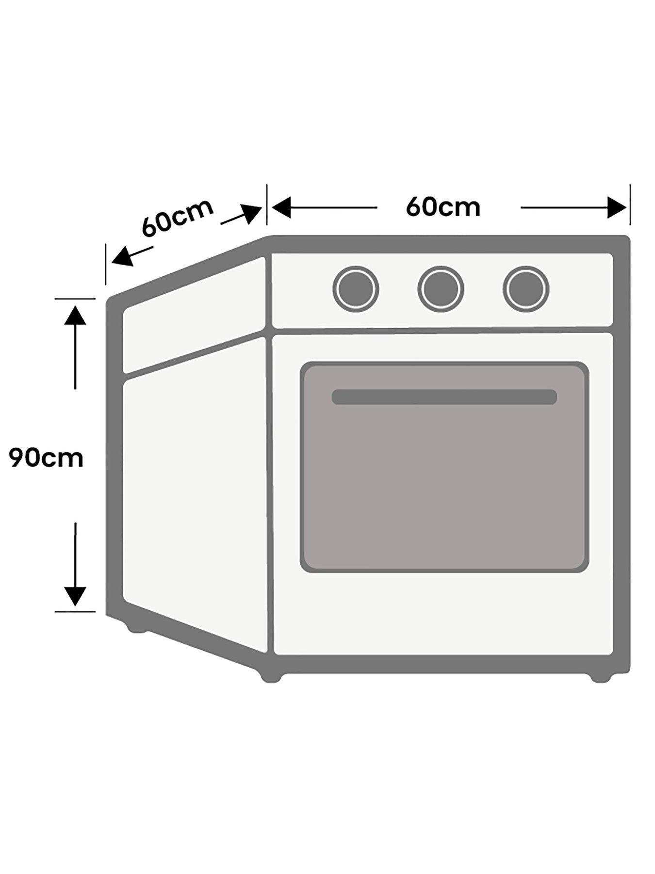 Image 7 of 7 of Beko KDC653S 60CM Double Oven Electric Cooker - Silver