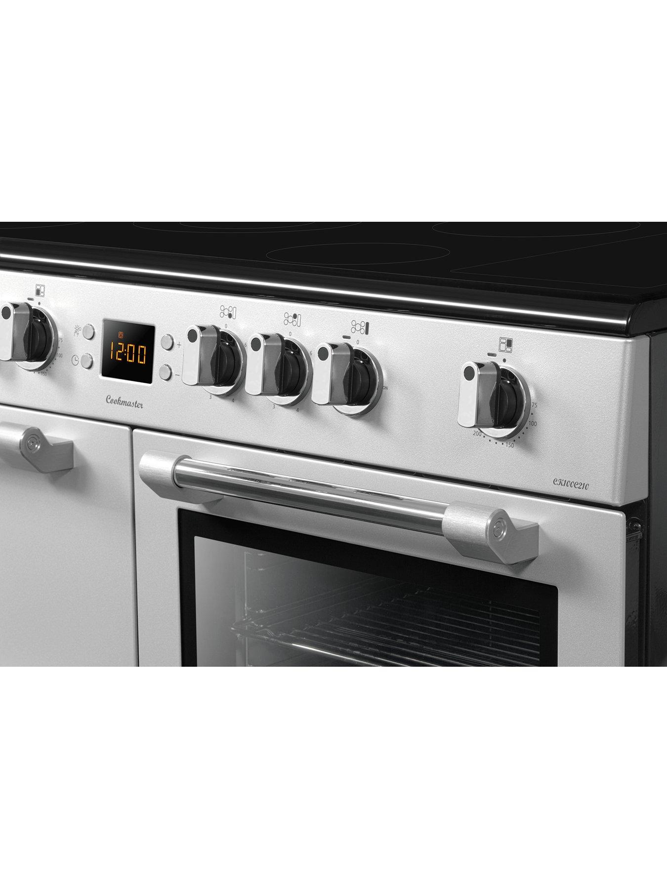 Image 4 of 7 of Leisure CK100C210S 100cm&nbsp;Cookmaster Electric Range Cooker - Silver