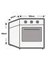  image of leisure-ck100c210c-cookmaster-100cm-electric-range-cooker-with-ceramic-hob-cream