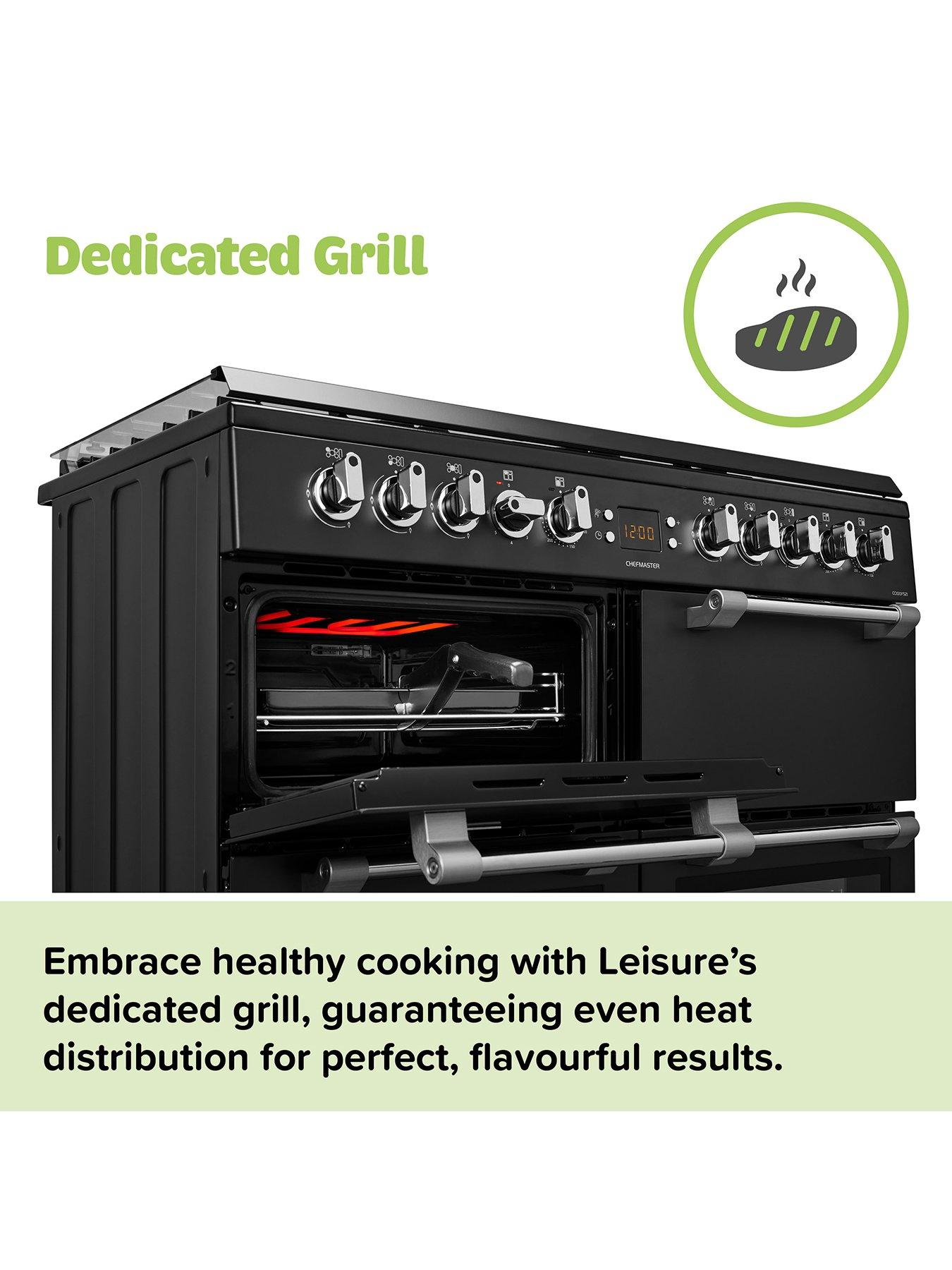 Image 3 of 6 of Leisure CK100G232C 100CM Cookmaster Gas Range Cooker, Cream