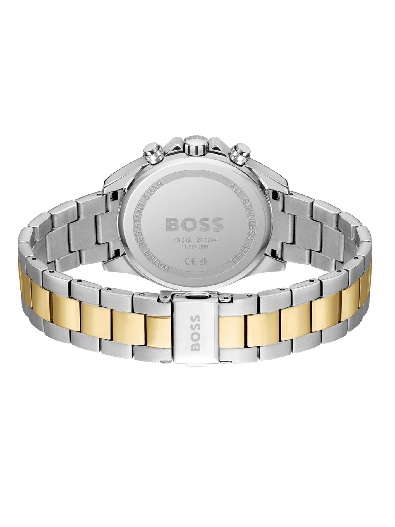 Image 3 of 5 of BOSS Novia Gold Tone Chronograph Dial Stainless Steel Gold Tone Bracelet Watch