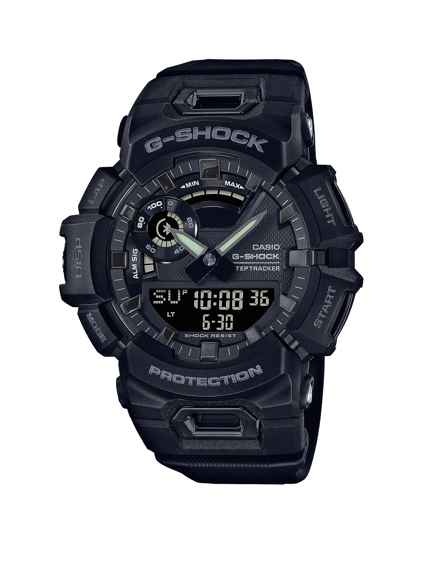 White g shock discount watches for men