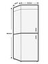  image of beko-ffg1545w-freestanding-tall-frost-free-freezer--nbspwhite