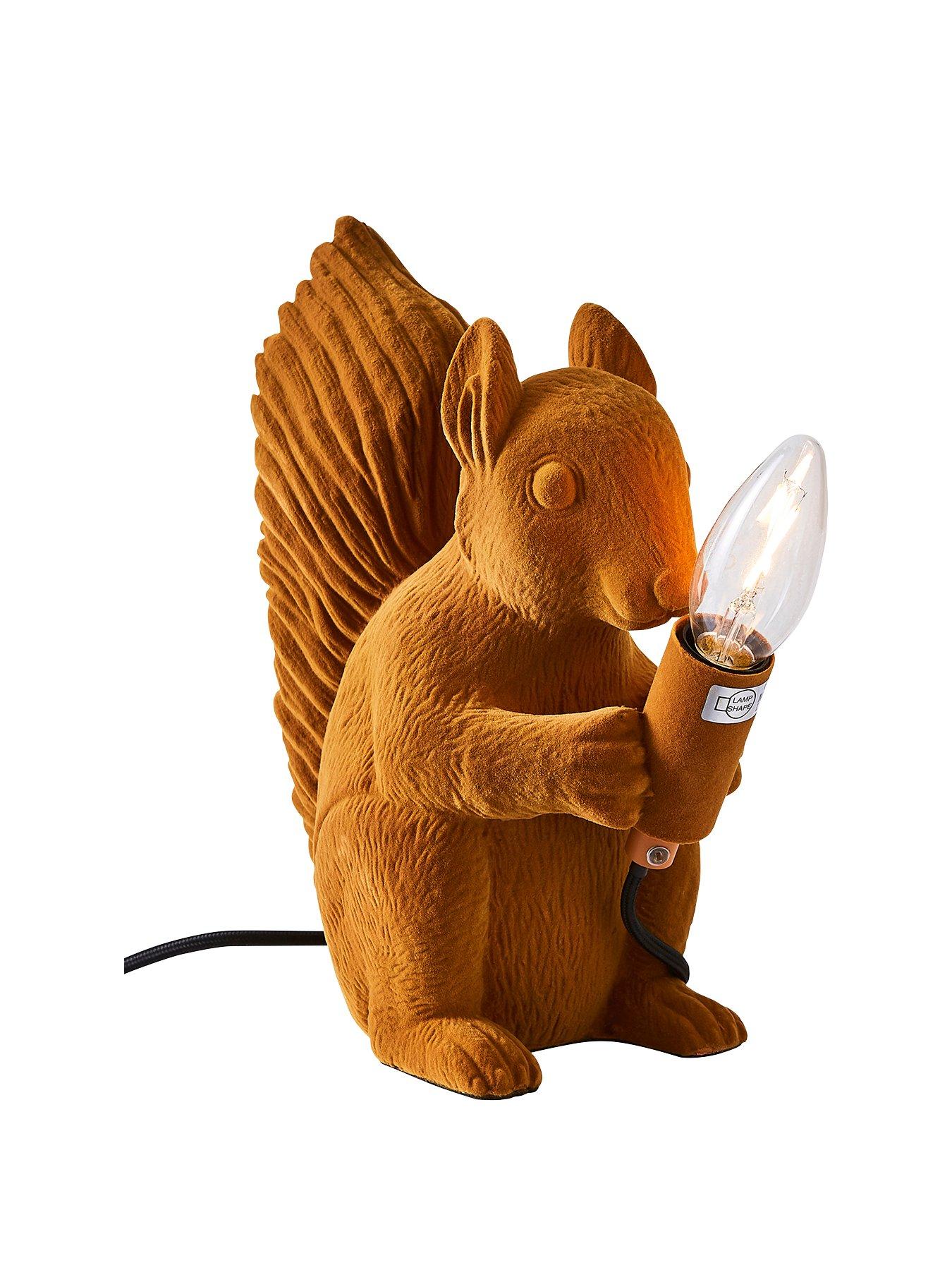 Product photograph of Squirrel Table Lamp from very.co.uk