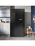  image of beko-asd2341vb-harvestfresh-american-style-fridge-freezer-with-water-dispenser-ndash-black