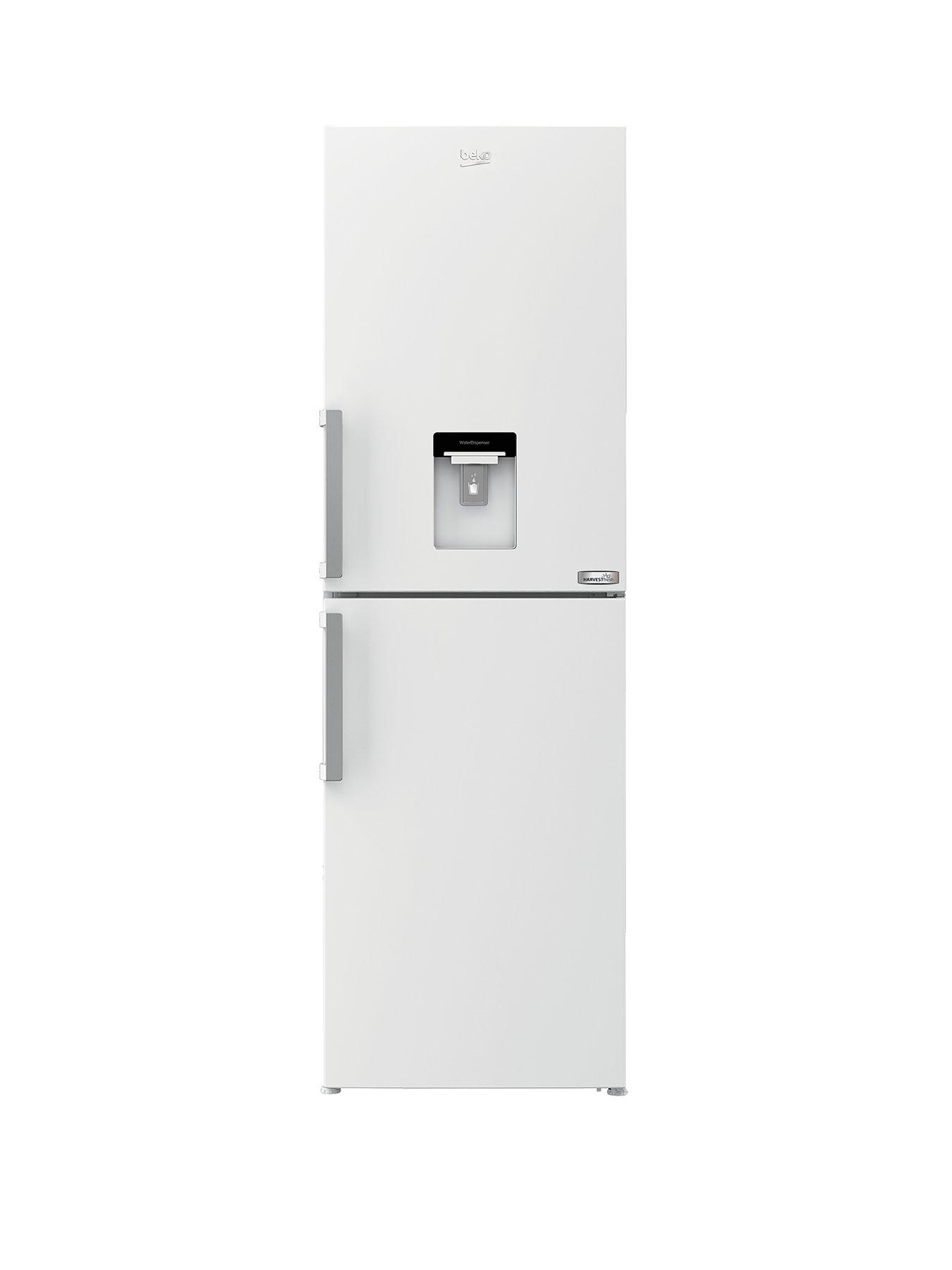 Product photograph of Beko Cfp3691dvw Harvestfresh 60cm Wide Frost-free Fridge Freezer With Water Dispenser - White from very.co.uk