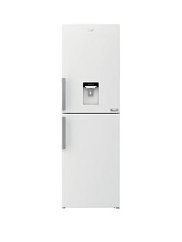 Beko Cfp3691Dvw 60Cm Wide Frost Free Fridge Freezer - White Best Price, Cheapest Prices