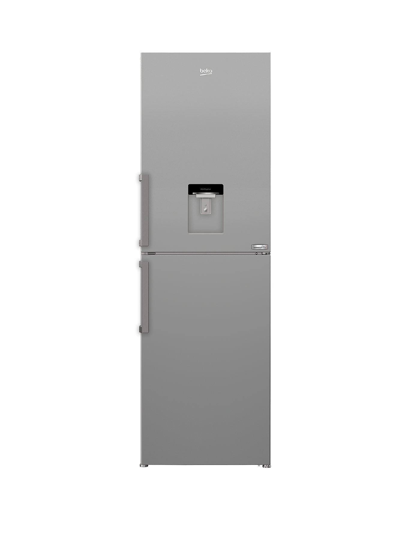 Product photograph of Beko Cfp3691dvs Harvestfresh 60cm Wide Frost Free Fridge Freezer - Silver from very.co.uk