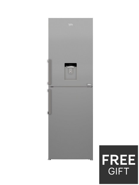 beko-cfp3691dvs-harvestfreshnbsp60cm-wide-frost-free-fridge-freezer-silver