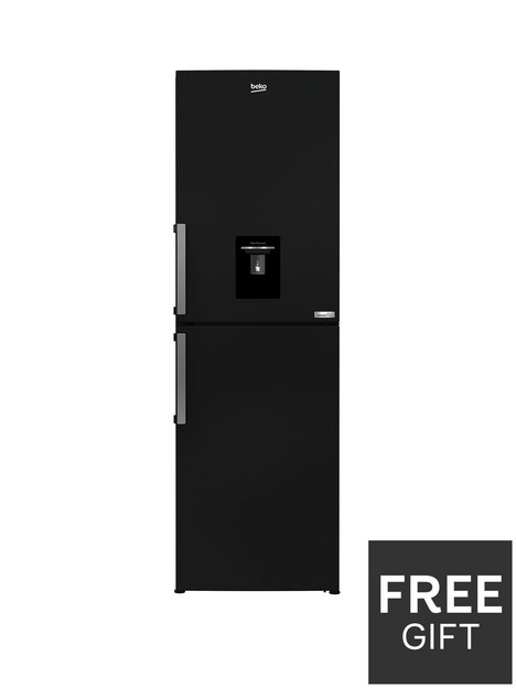 beko-cfp3691dvb-harvestfresh-fridge-freezer-with-water-dispenser-black