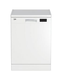 Beko DFN16430W Standard Dishwasher - White - D Rated