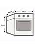  image of beko-kdg611w-60cm-widenbspdouble-oven-gas-cooker-with-gas-grill-white