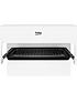  image of beko-ka52new-50cm-wide-single-oven-high-level-grill-gas-cooker-white