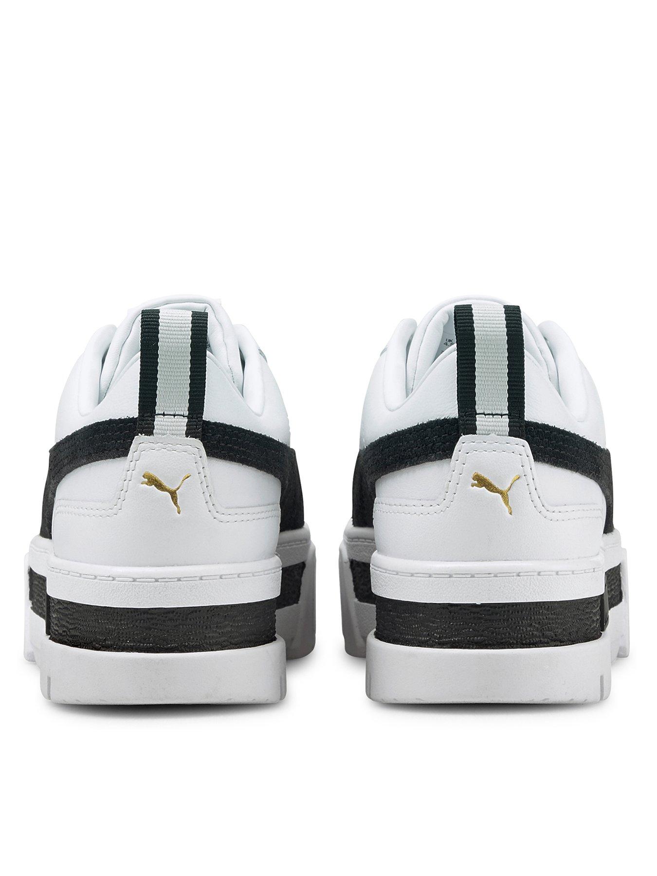 Puma platform best sale black and white