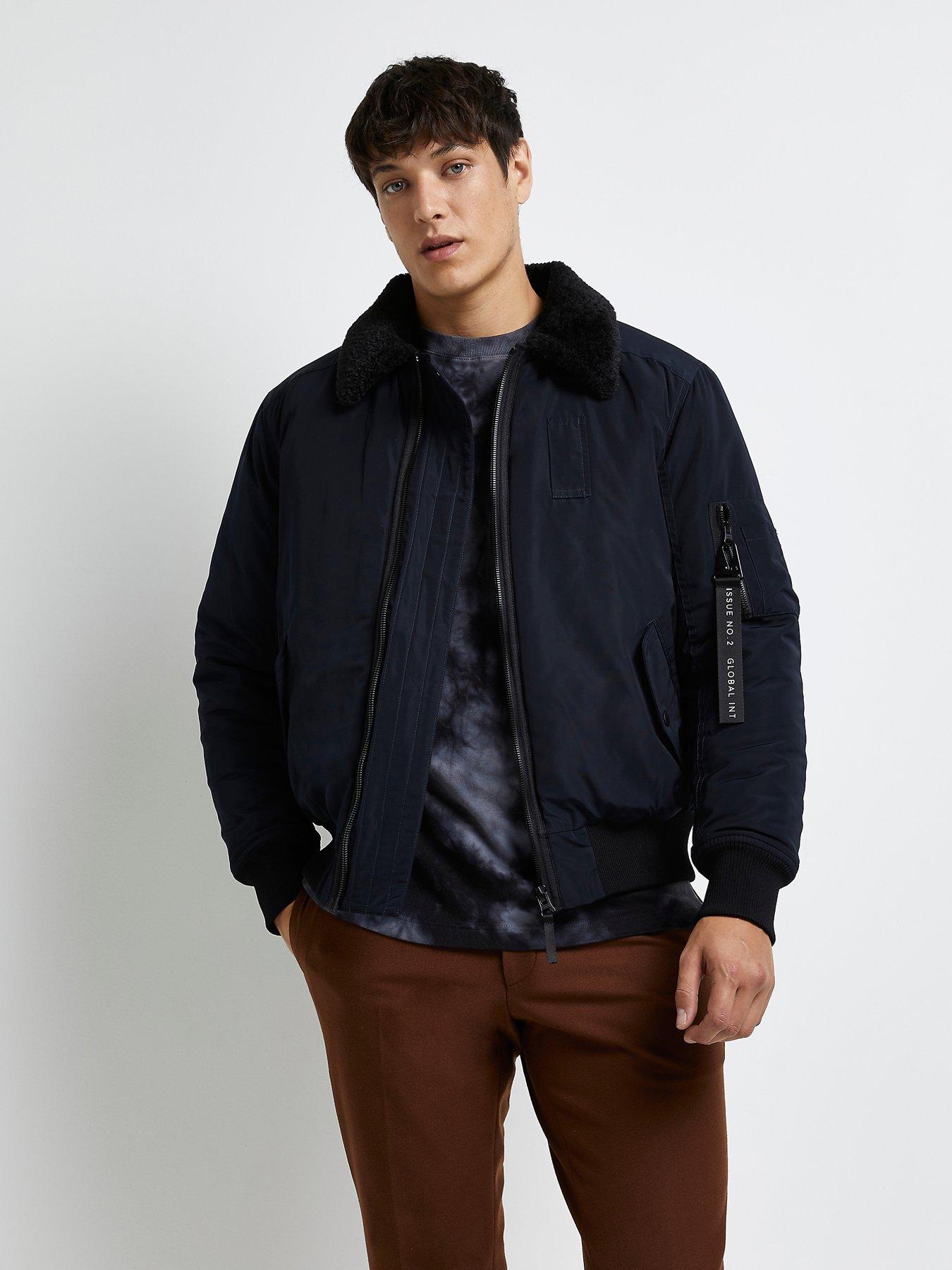 river island utility bomber jacket