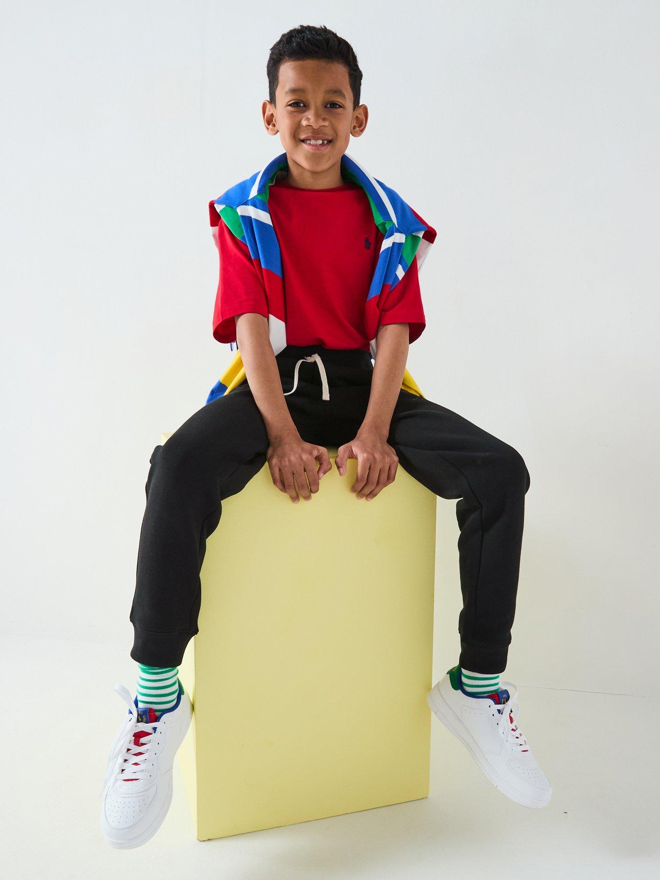 undefined Boys Jog Pants - Black