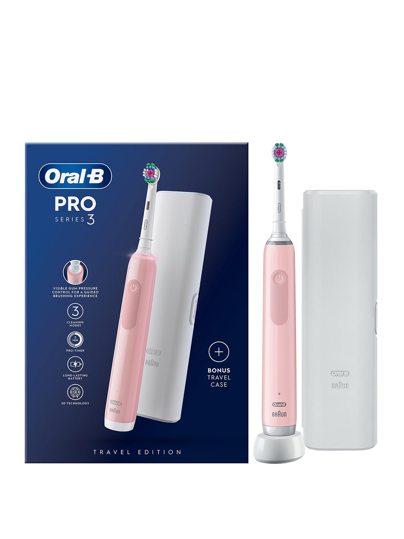 braun pink electric toothbrush